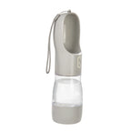 Portable Dog Water Bottle Dispenser 2 In 1 Pet Food And Water Feeder Outdoor Walking Hiking Drinking Bowls For Small Cats Dogs