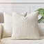 1Pcs Boho Soft Chenille Textured Home Decor Throw Pillow Covers 18x18in Farmhouse Cushion Covers for Spring Summer Fall Winter