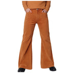 Fashion Casual Flared Pants Pant For Men Classic Simple Solid Color High-Rise Trousers Trendy Street High Street Denim Pants