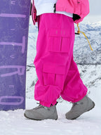 Oversize Winter Ski Pants 3L Snowboard Pant Thicken Thermal Waterproof Breathable Outdoor Sports Warm Women's Men's Ski Trousers