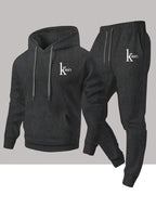 Autumn Winter Fashion Bestsellers Men Women Hooded Sweatshirts+Pants Two-piece Set Daily Outdoor Fitness Casual Warm Sportswear