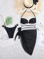 Brazilian Thong Bikini 2026 Women With Skirt Sexy Swimwear Female Padded Swimsuit Push Up Beachwear Bathing Suit Biquini Summer