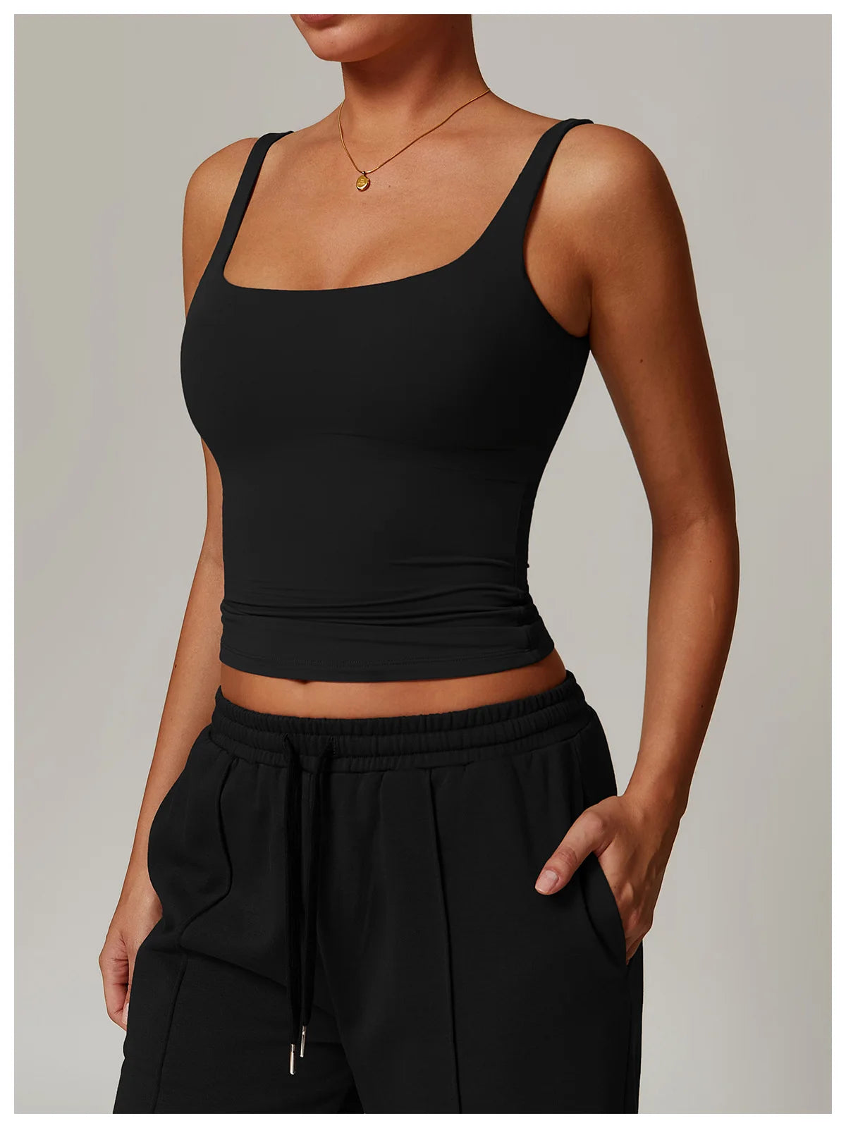Summer Women's Workout Yoga Tank Top Quick-Dry Gym Sports Vest Female Running Tight Top Women U-Back Fitness Underwear