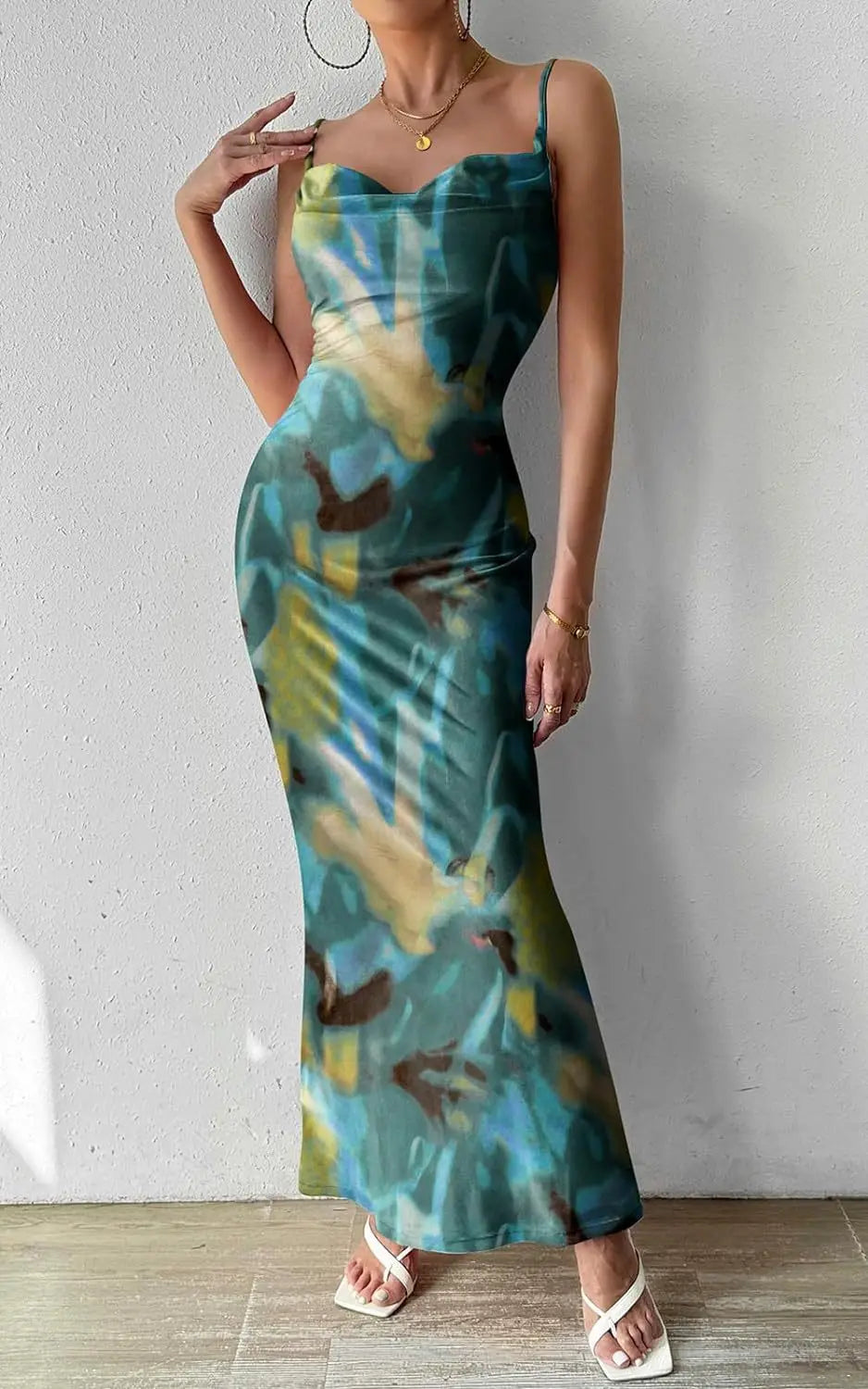 Women's Dresses Blue Jean Print Sleeveless Strapless Midi Bodycon Maxi Dress 2026 Sexy Vestidos Club Party Evening Sundress