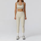 Yoga Set 2/3PCS Sports Outfits Women Clothes Fitness Tracksuit Gym Legging Workout Long Sleeved Female Bra Yoga Suit Sportswear