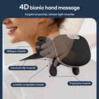 Bionic Finger Neck And Shoulder Massager Cervical Trapezius 4D Kneading Body Back Hand Massage Shawl Brushless Motor