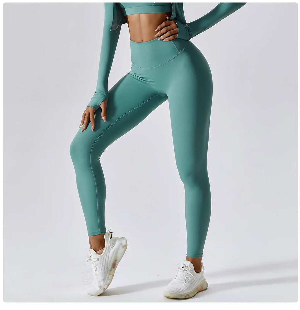 Butt Lift Yoga Leggings – High Waist Quick Dry Pants