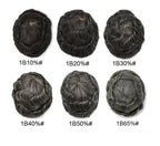 Pwigs Female Dark Brown Makeup Mannequin Head Wig Mannequin Heads Display Piercable with T-pin In without Shoulder