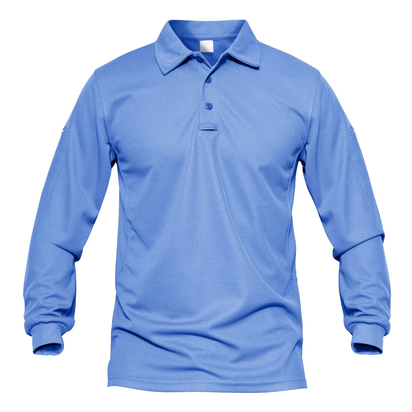 TACVASEN Men Outdoor T-shirts Work Polos Summer Quick Dry T-shirts Long Sleeve Lightweight Golf T-shirts Tee Tops