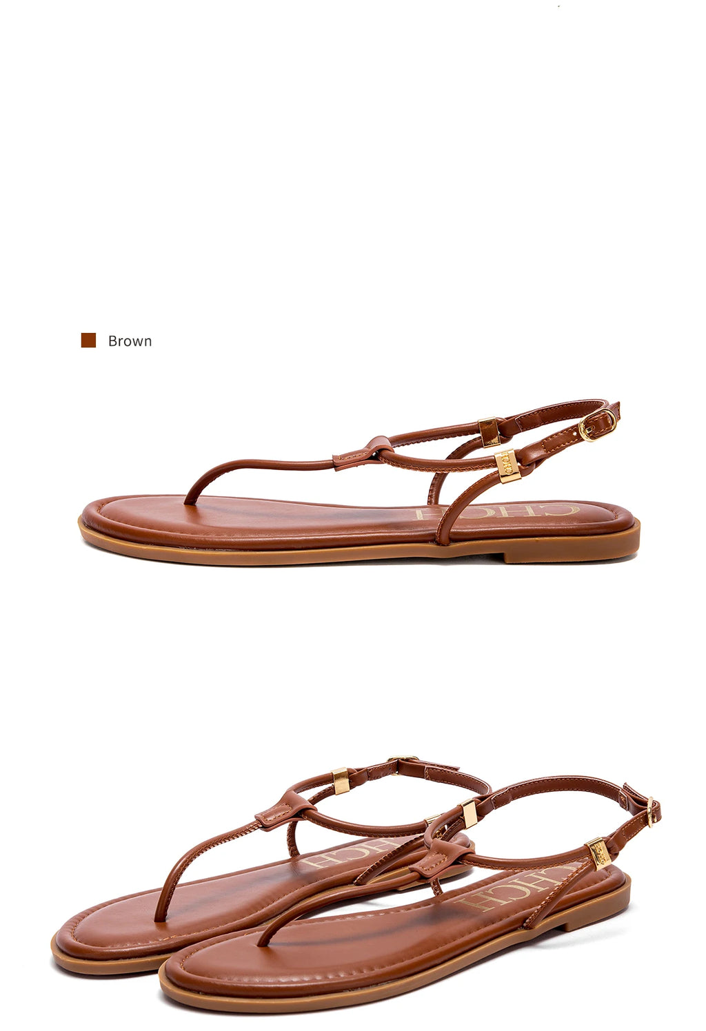 2026 Sandals Summer Women's Shoes Thin Bottom Flat Spaghetti Straps Casual Sandals Luxury Brand New