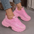 Women Sneakers 2026 New Fashion Chunky Sneakers Women Outdoor Tennis Platform Sports Shoes for Women Lightweight Designer Shoes
