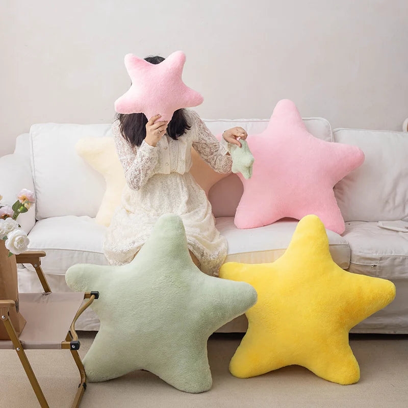 Star Shaped Pillow Decorative Star Pillow For Bed Soft Plush Throw Pillow Cute Pillow Plush Cushion For Kid Bedroom Living Room Secondary image
