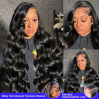 Body Wave Human Hair Wigs 13x6 Hd Lace Frontal Wigs 220 Density 40 Inch For Black Women Pre Plucked Loose Wave Lace Frontal Wig