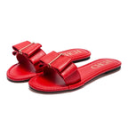 2026 NEW Slippers high quality PU flat women's shoes red shoes luxury brand new listing