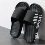 Summer Fashion Slippers For Men Indoor Outdoor Sandals Beach Flip Flop Thick Sole Male Slides Summer Non-Slip Men Shower Slipper