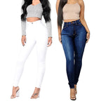 Skinny Jeans Women Pencil Pants Super Stretch Denim Sexy Slim Women Fashion Fashion Waist Retro Commuter