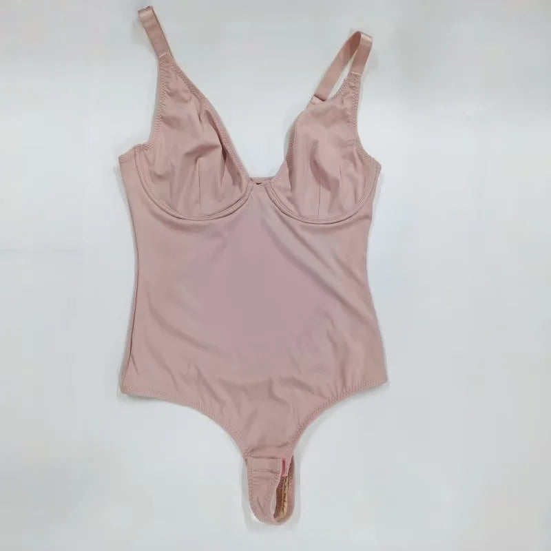 Women's sports clothing, low neck suspender, top yoga fitness bodysuit, tight fitting clothing, women's underwear, women's sexy