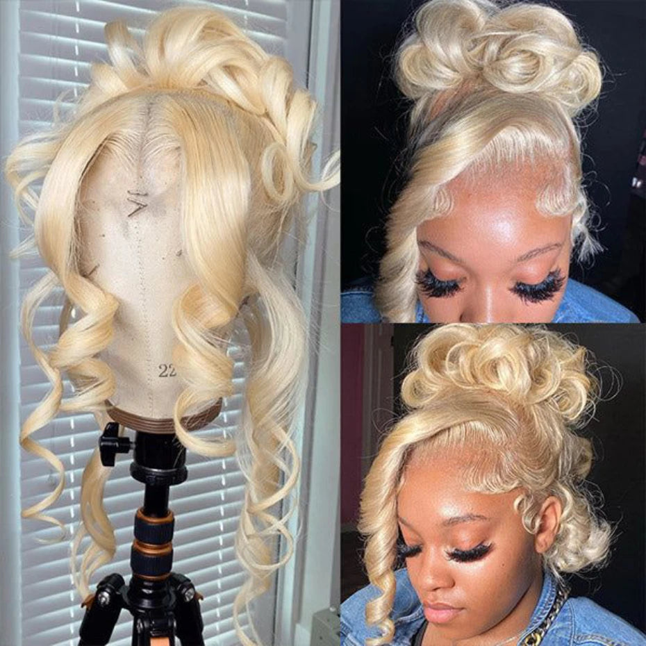 Body Wave 360 Lace Frontal Wigs 613 Human Hair Wig Vietnamese Raw Hd Lace Frontal Wig 13x6 Preplucked 13x4 Blonde Lace Front Wig