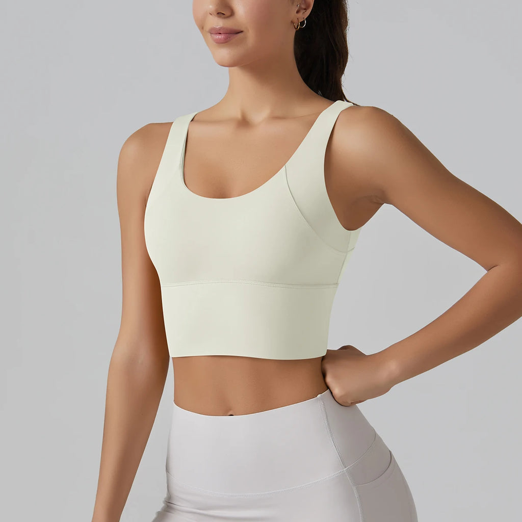 New  Yoga Tank Top Summer Sexy Fitness Yoga  Underwear Women's Sports Bra Push Up Fitness Bra  Running Gym Fitness Tops