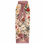 Fashion Women Cover Swimsuit Retro Print Gorgeous One-Piece Suit with Swimwear Beach Casual Swimwear Skirt That Wraps Hips