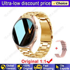 Xiaomi Women Bluetooth Call Smart Watch HeartRate Blood Pressure Monitoring Smartwatches Waterproof Men Smartwatch Android IOS