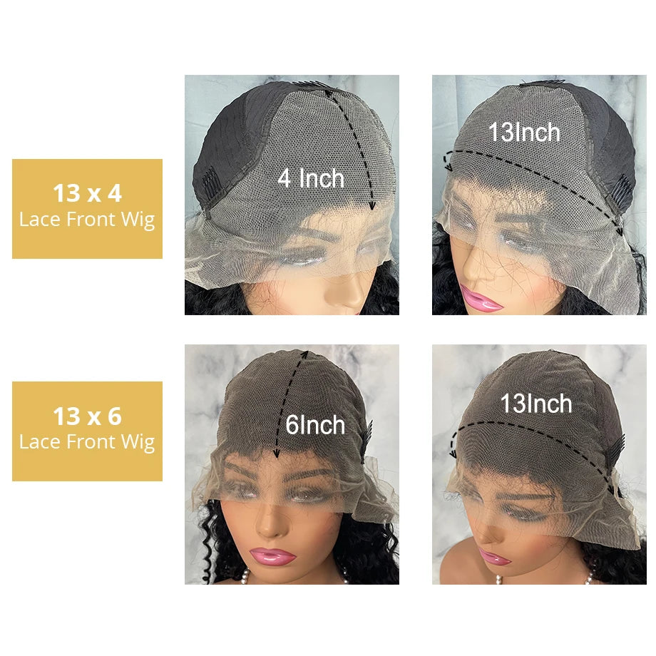 250 Density 40 44 Inch Bone Straight Hd Transparent 13x6 Lace Frontal Wig Brazilian 13x4 Hd Lace Front Human Hair Wigs For Women