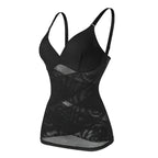 Body Shaper for Women Tummy Control Shapewear Compression Tanks Cami Tops V-Neck Camisoles Seamless See Through Waist Shaper