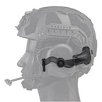 BOOIU Tactical Headset Holder Fast Helmet Rail Mount Adapter Multi-Angle Rotation Pickup Headphone Bracket OPS CORE ARC/Wendy