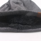 Fashion Bonnet Hat For Men And Women Autumn Knitted Solid Color Skullies Beanies Spring Casual Soft Turban Hats Hip Hop Beanie