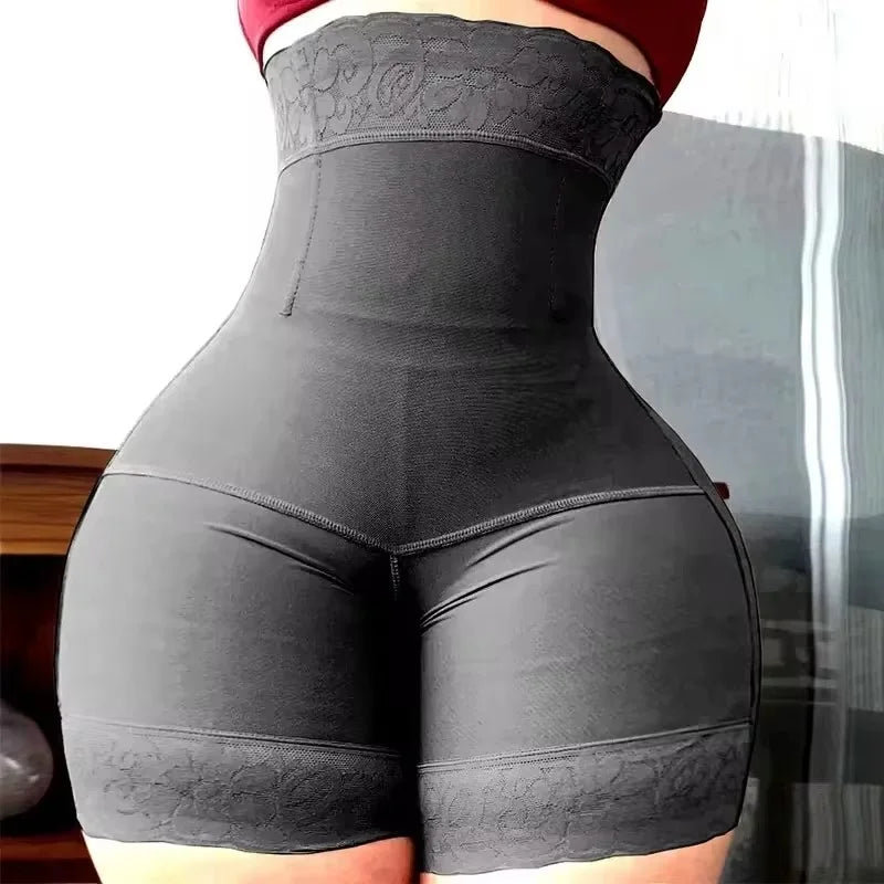 AfuliA Full Body Shaper Fajas Colombianas Reductive Girdles Flat Belly Slimming Belt Waist Trainer Butt Lifter Shapewear Corsets