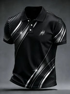 Men's 3D Print Golf Polo Shirt Short Sleeve Micro Elastic Polyester Outdoor Casual Summer Streetwear Daily Wear