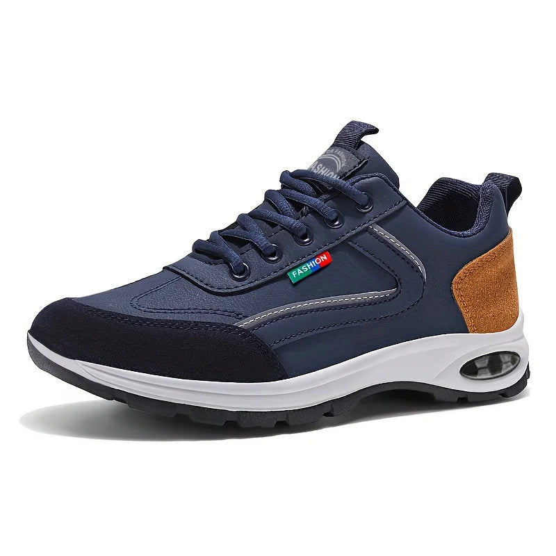 New Men's Work Shoes Comfortable Outdoor Breathable Platform Shoes Gym Exercise Lightweight Anti Slip Hiking Climbing Man Shoes