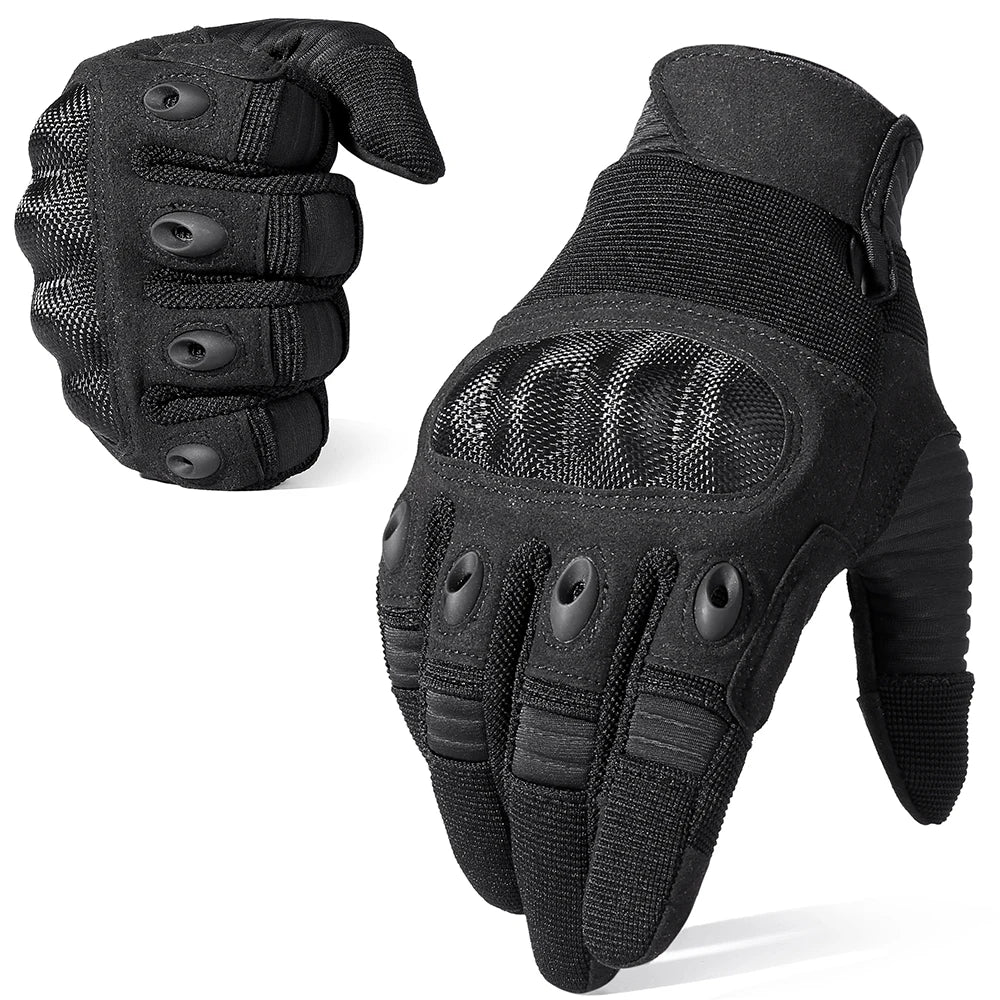 Touch Screen Tactical Gloves Outdoor Cycling Sports Hiking Camping Hunting Airsoft Combat Bicycle Hard Shell Anti-skid Gear Men