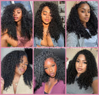 Burmese Curly Hair Bundles Raw Human Hair 1/3/4 Bundles Pixie Curly 100% Unprocessed Human Hair Weave Extensions For Women Wavy