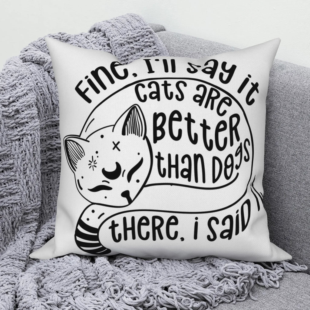Modern Sofa Decorative Pillowcase Home Decor Set Cute Cat   Cushion Cover Throw Pillow