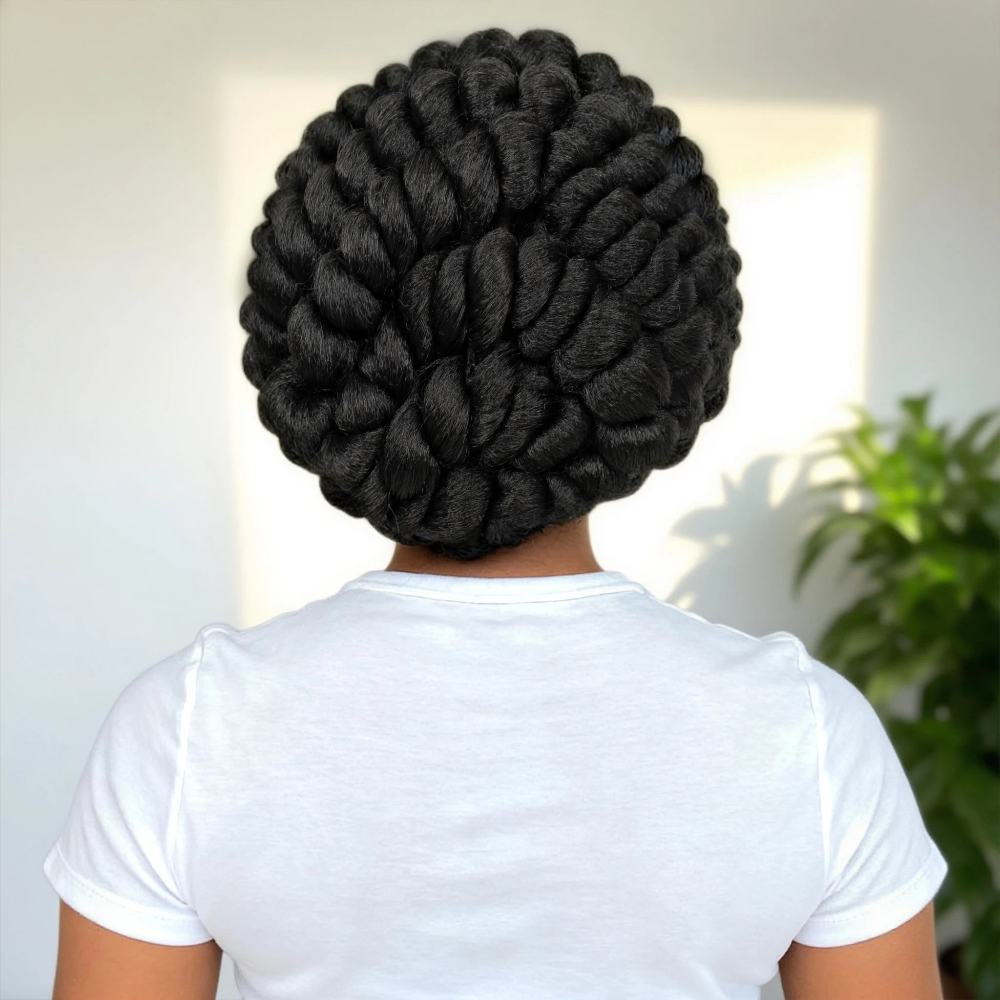 Colored Bantu Braided Wigs Synthetic Full Lace Cornrow Braided Wig Natural Knotless Braids Wigs with Baby Hair for Black Women Secondary image