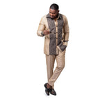 2026 new traditional men's suit luxury gentleman's shirt suit casual travel banquet men's two-piece set fashionable men's suit