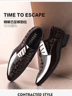 Oxfords Leather Men's Shoes Casual Dress Men Lace Up Breathable Formal Office for Man Big Size 38-48 Flats 2026