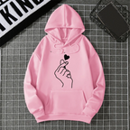 2025 Winter New Women's Hoodie High Street Unisex style Double Pockets Sweatshirts Outerwear Plus-Size Women's Clothing CYXX241