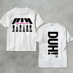Summer Men P1Harmony 2026 DUH Same T-shirt Kpop Print Summer Short Sleeve Tee for Fans Men Women Clothing Streetwear T Shirts