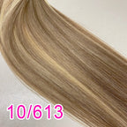 Ombre Straight Bulk Braiding Hair 100% Brazilian Virgin Remy Human Hair Extensions 613 Blonde Color Natural Hair Piece