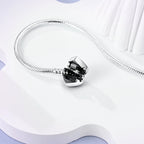 Bracelet Silver 925 Original 17-20CM Star Moon Sun Four Leaf Clover Green Zircon Bracelets Fit DIY Charms Birthday Jewelry Gifts