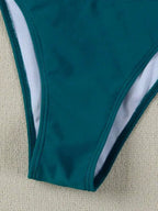 Women Strapless Bikinis Sets Summer Push Up Swimwear Two Pieces Suits Female Sexy Swimsuits Solid Color Lady Backless Beachwear