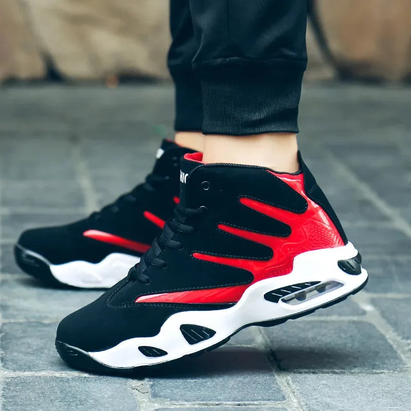 High Top Men Sneakers Fashion Breathable Running Shoes for Men Versatile Basketball Shoes Designer Men Sport Shoes Tenis Hombres
