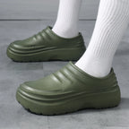 Work Shoes Waterproof, Oil-Proof, Non-Slip, Thick-Soled, Wear-Resistant, Special Soft-Soled Labor Protection Shoes for Kitchen C
