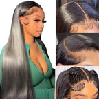 250 Density Human Hair Wigs Blonde 613 Lace Front Wigs 13x6 Straight Human Hair Lace Frontal Wig Brazilian Hair Wigs for Women
