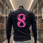 Autumn Men's Cotton Sweatshirt Korean Cool O-neck Long Sleeve Top High Quality Harajuku High Street Men Clothing Streetwear Men
