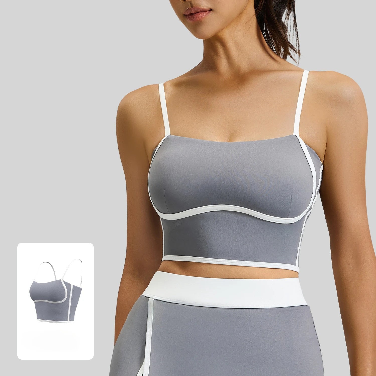 Women's Yoga Sports Bras Padded Gym Top Beauty Back Workout Crop Top Adjustable Shoulder Strap Fitness Bra Tight Yoga Wear