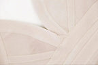 New women's fashionable neck hanging sexy suspender backless tight bandage dress 2026 elegant hip hugging dress