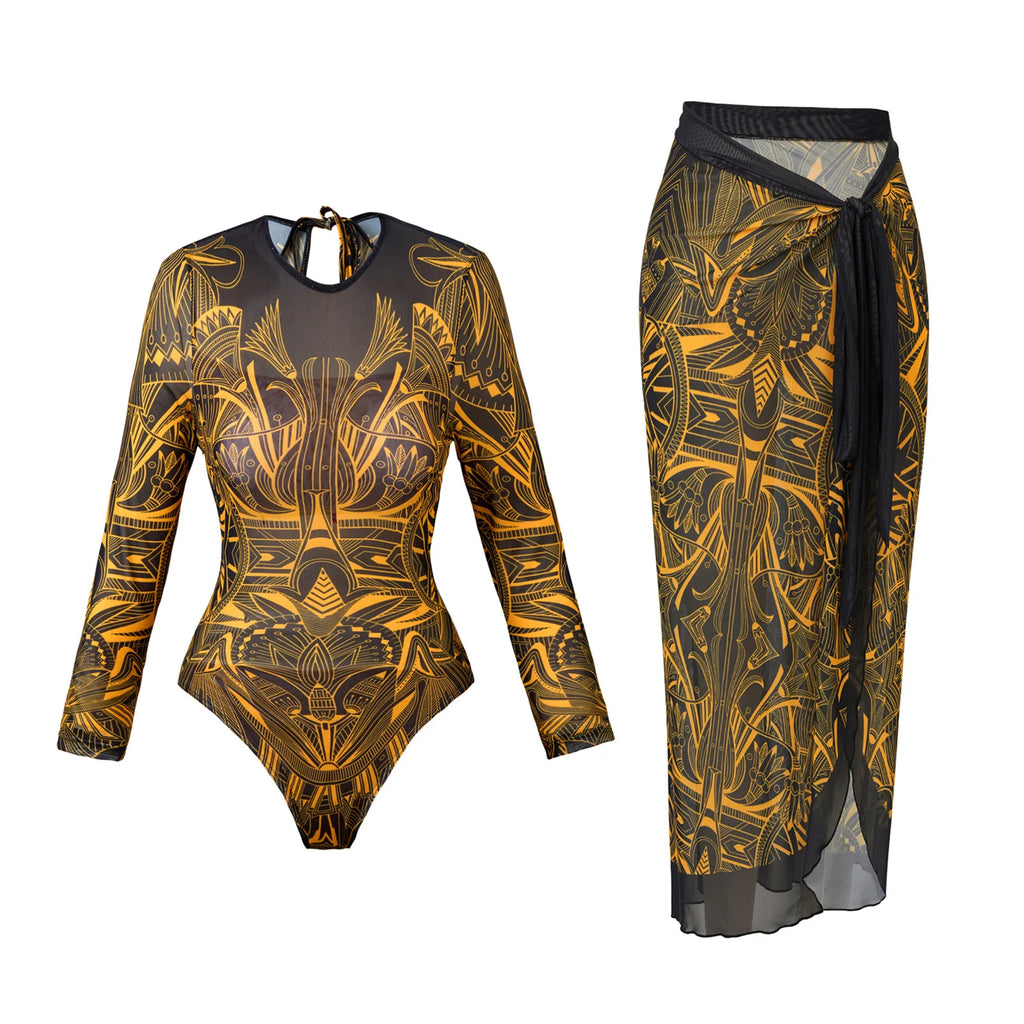 Russian Swimsuits Women One-piece Bikini Quick Drying Купальник Sunscreen 2025 European American